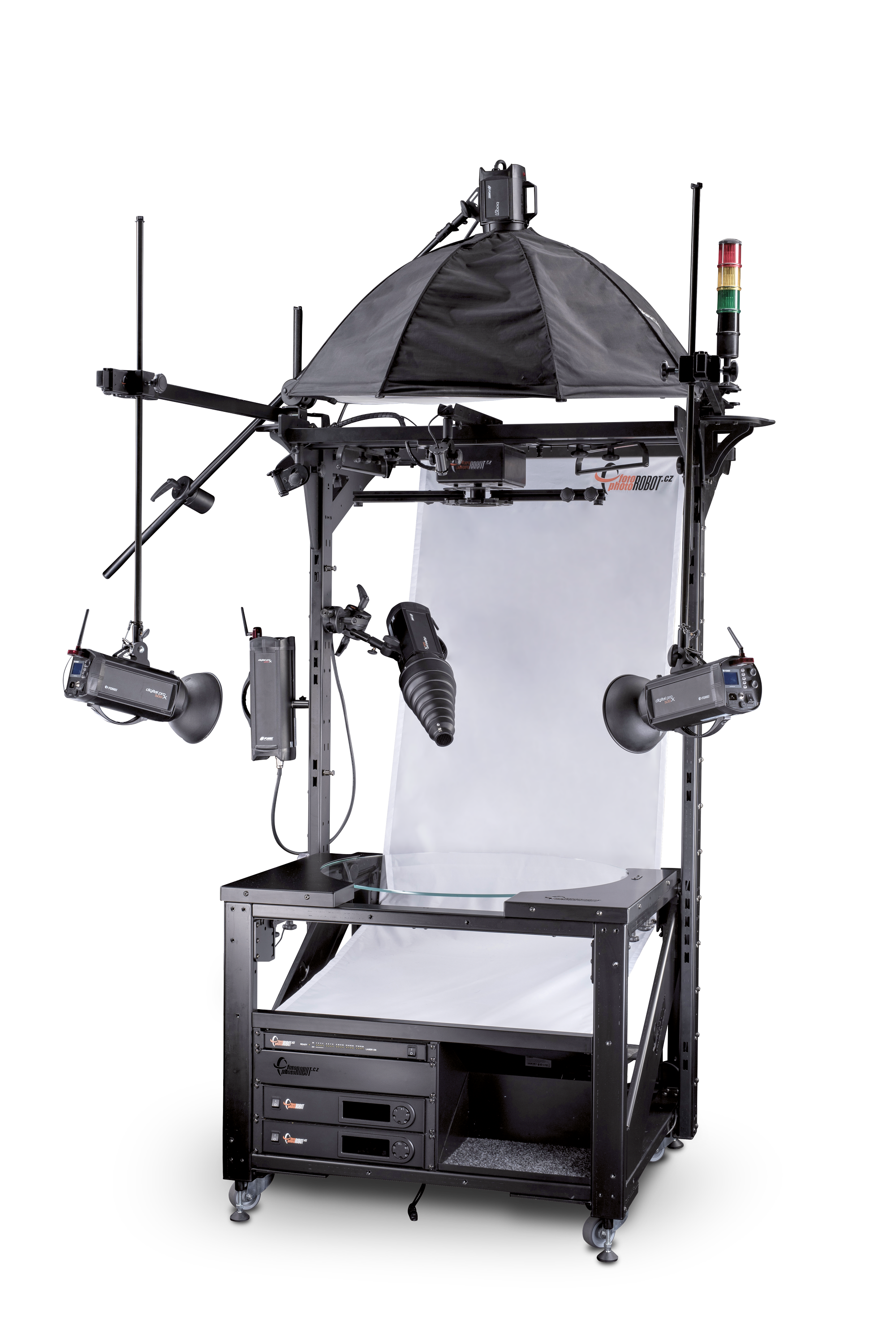 Powerful photography systems fleat PhotoRobot