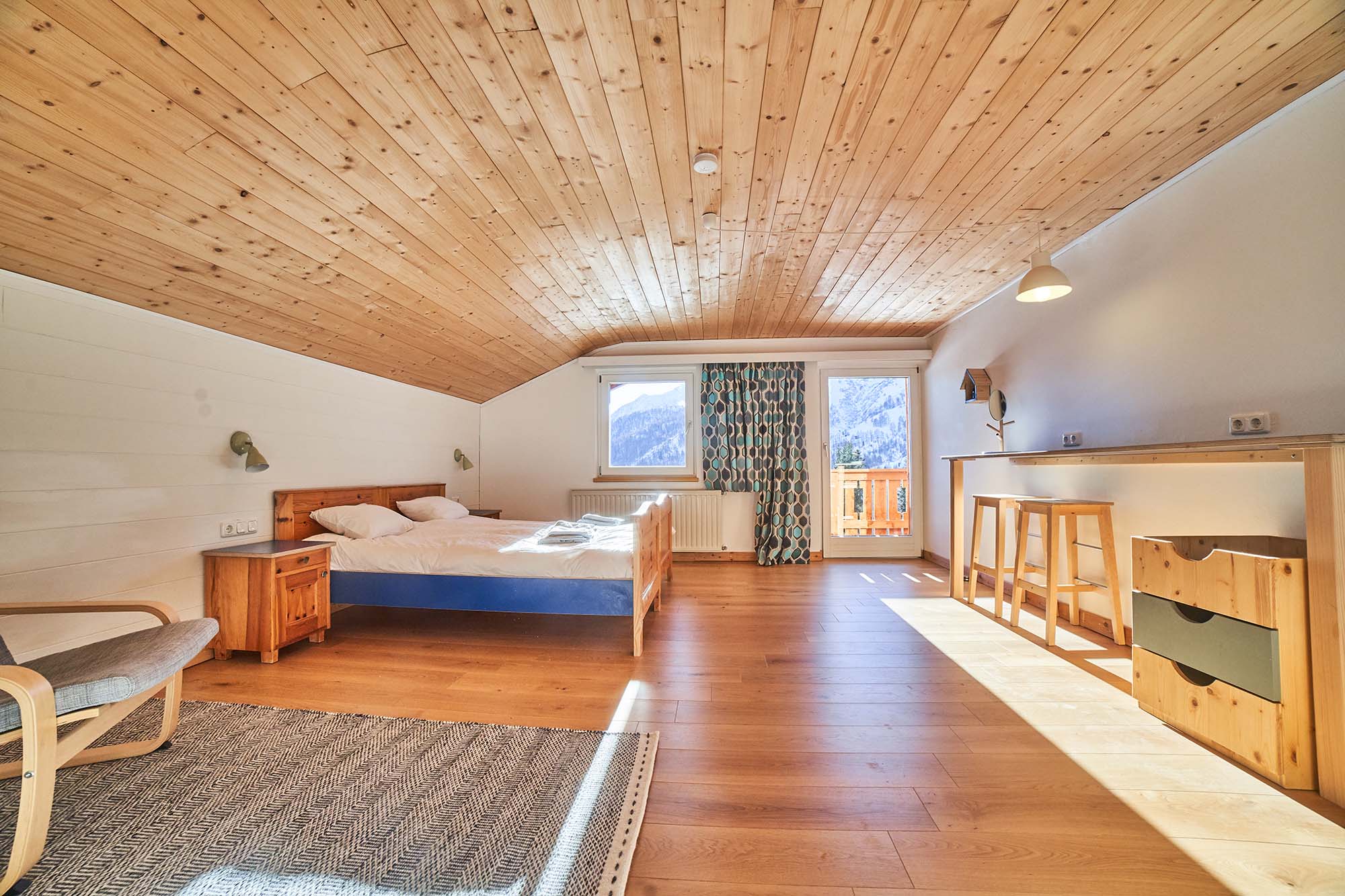 Guest room at Moaalm
