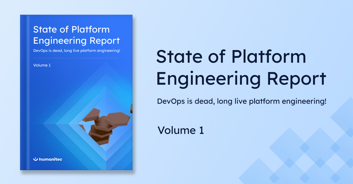 Whitepaper: State of Platform Engineering Report Volume 1 | Humanitec