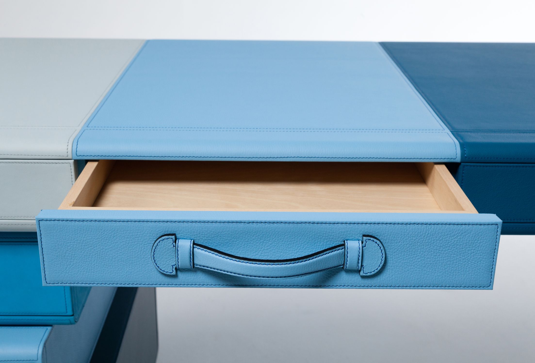 Desk of Briefcases