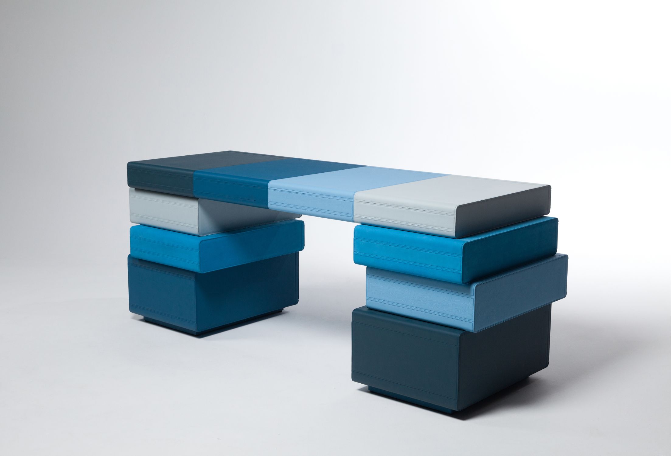 Desk of Briefcases