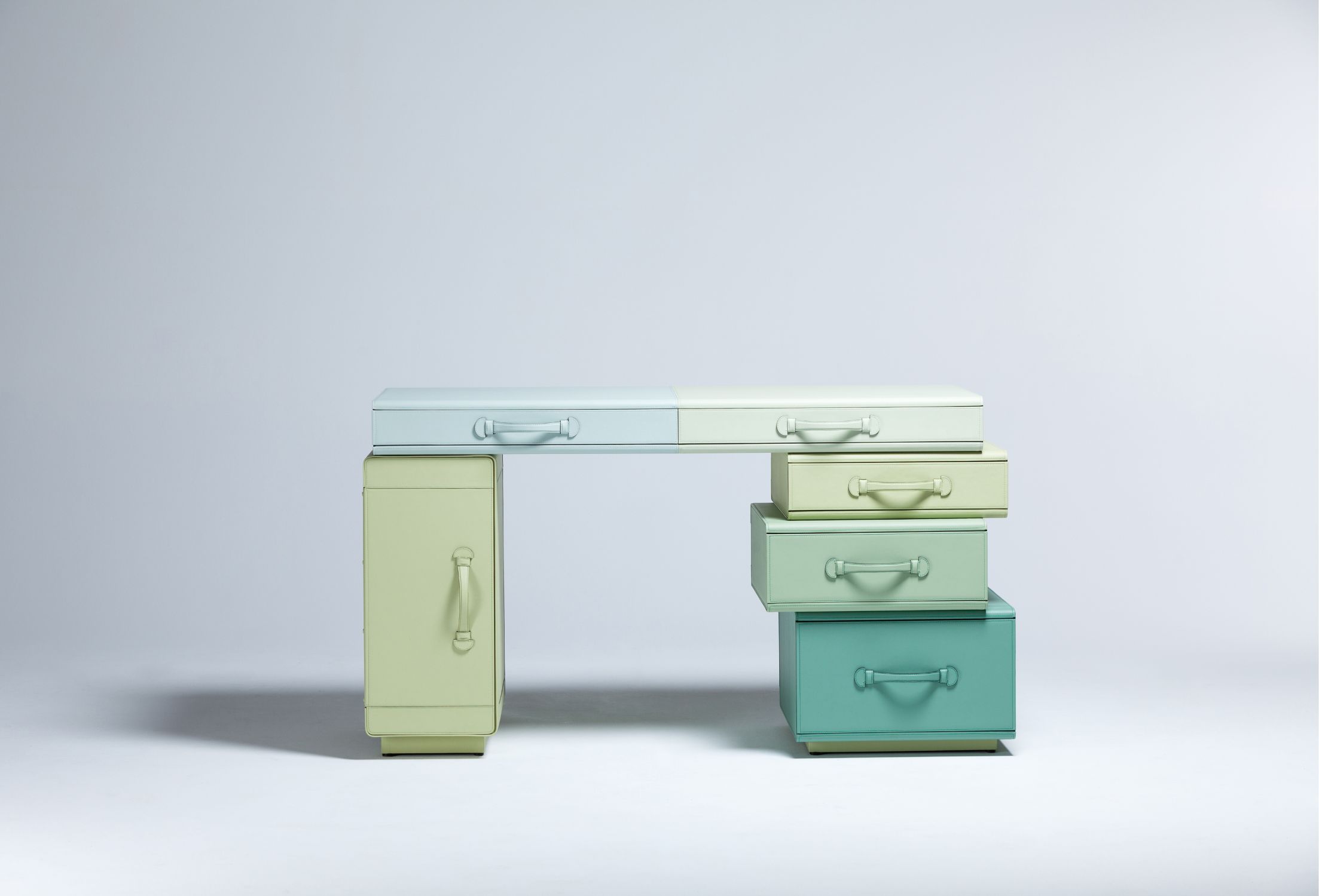 Writing Desk of Suitcases