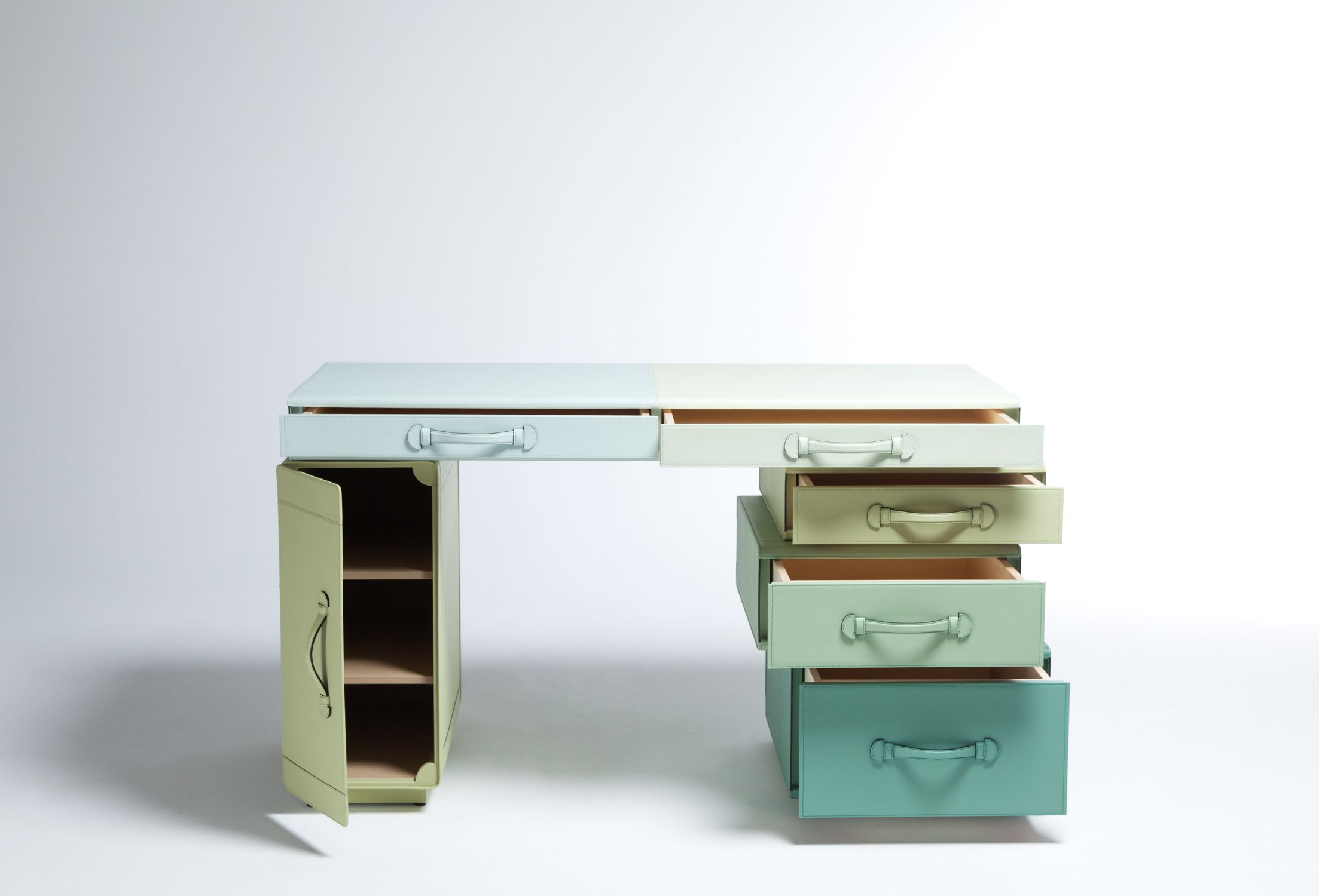 Writing Desk of Suitcases
