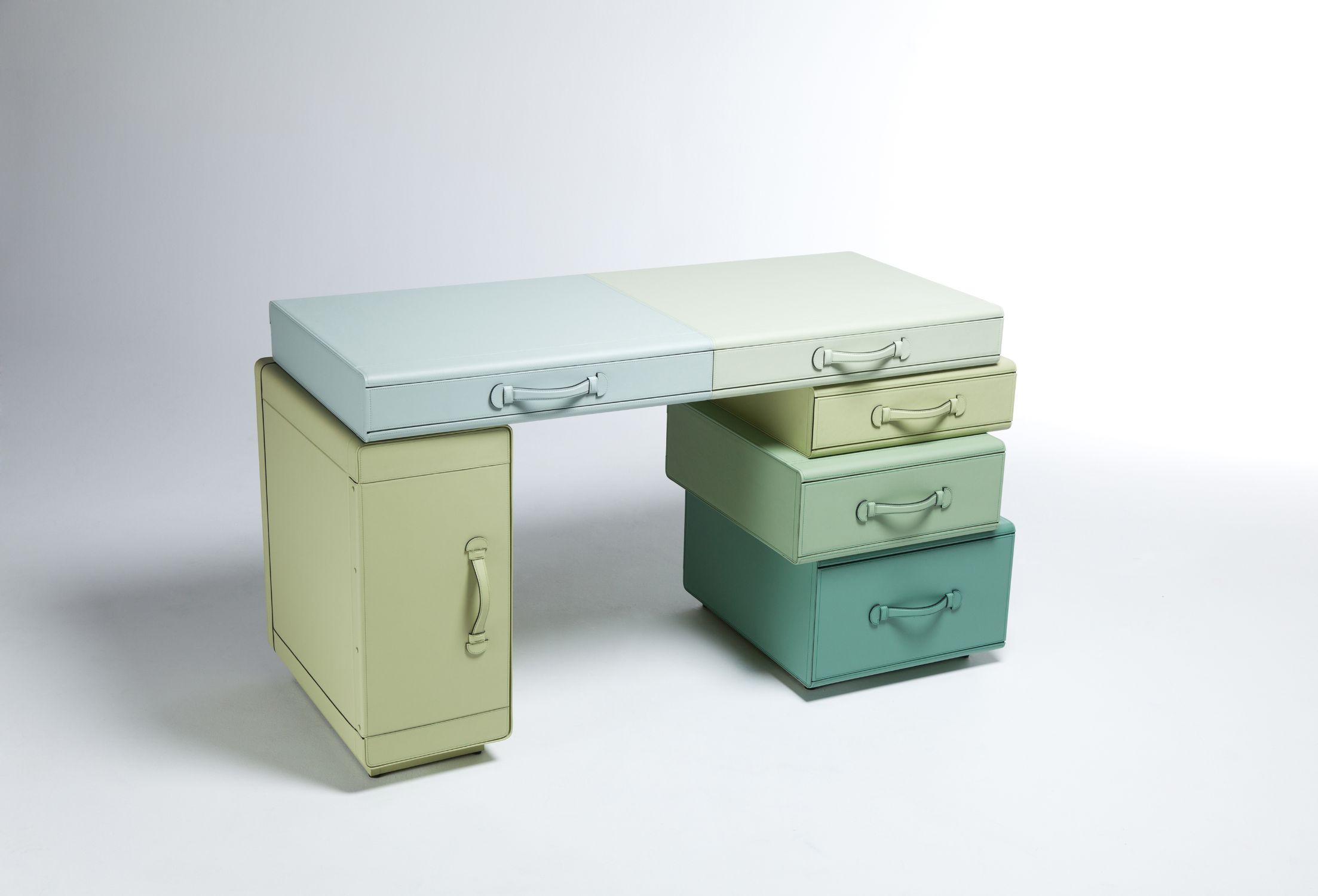 Writing Desk of Suitcases
