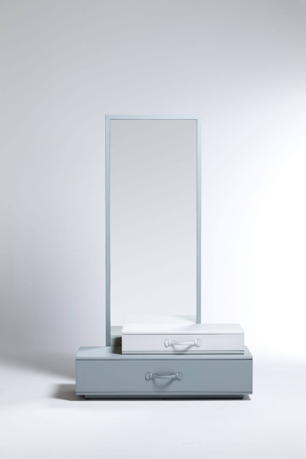 Mirror With Suitcases