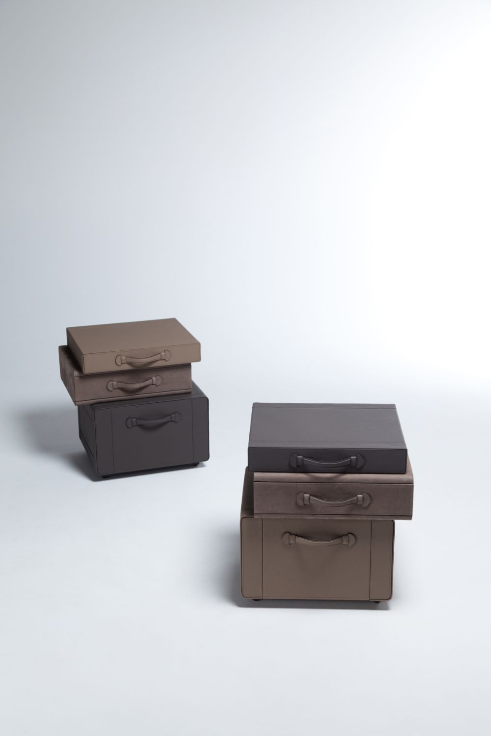 Bedside Table of Briefcases