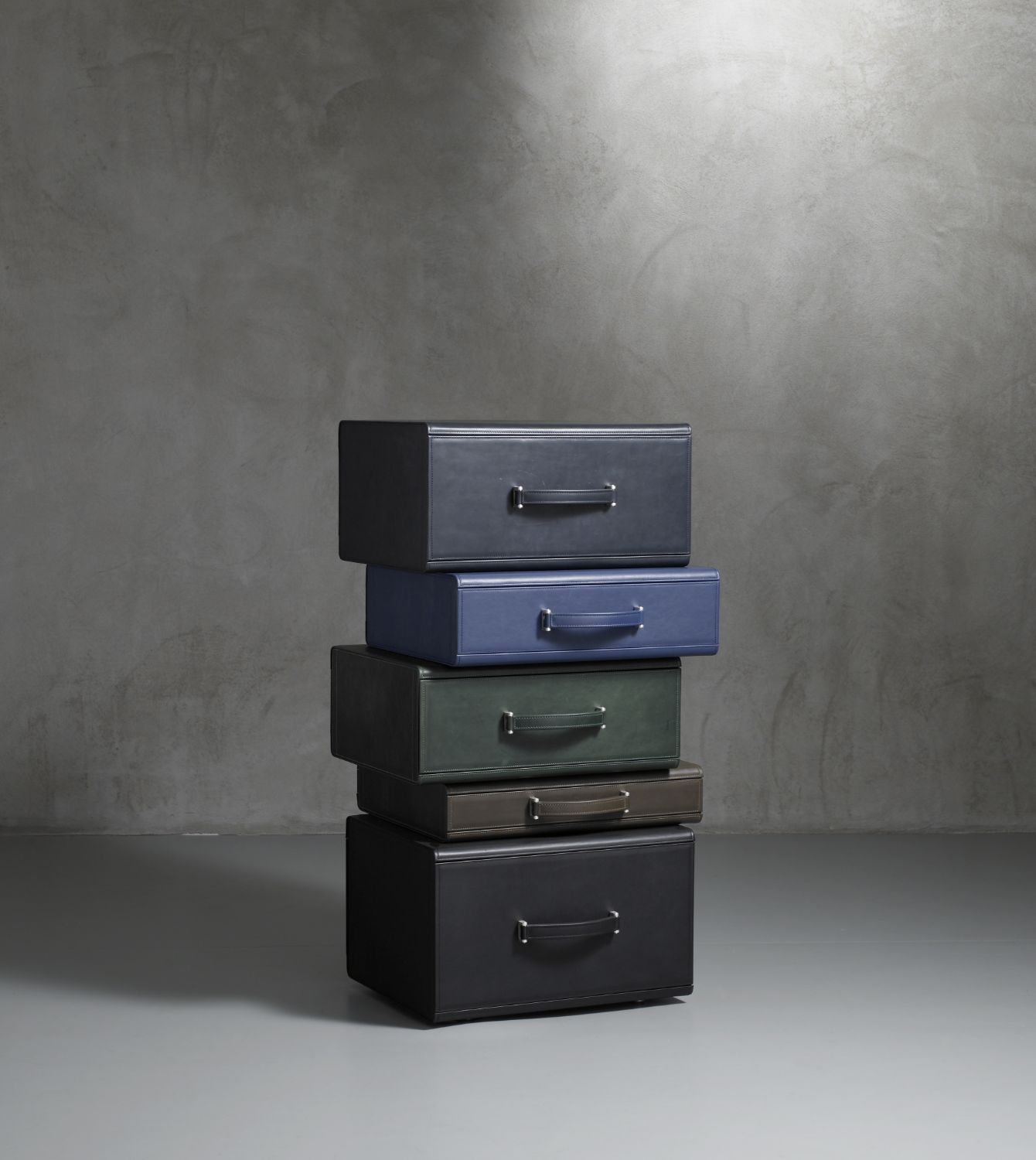 Small Pile Of Briefcases
