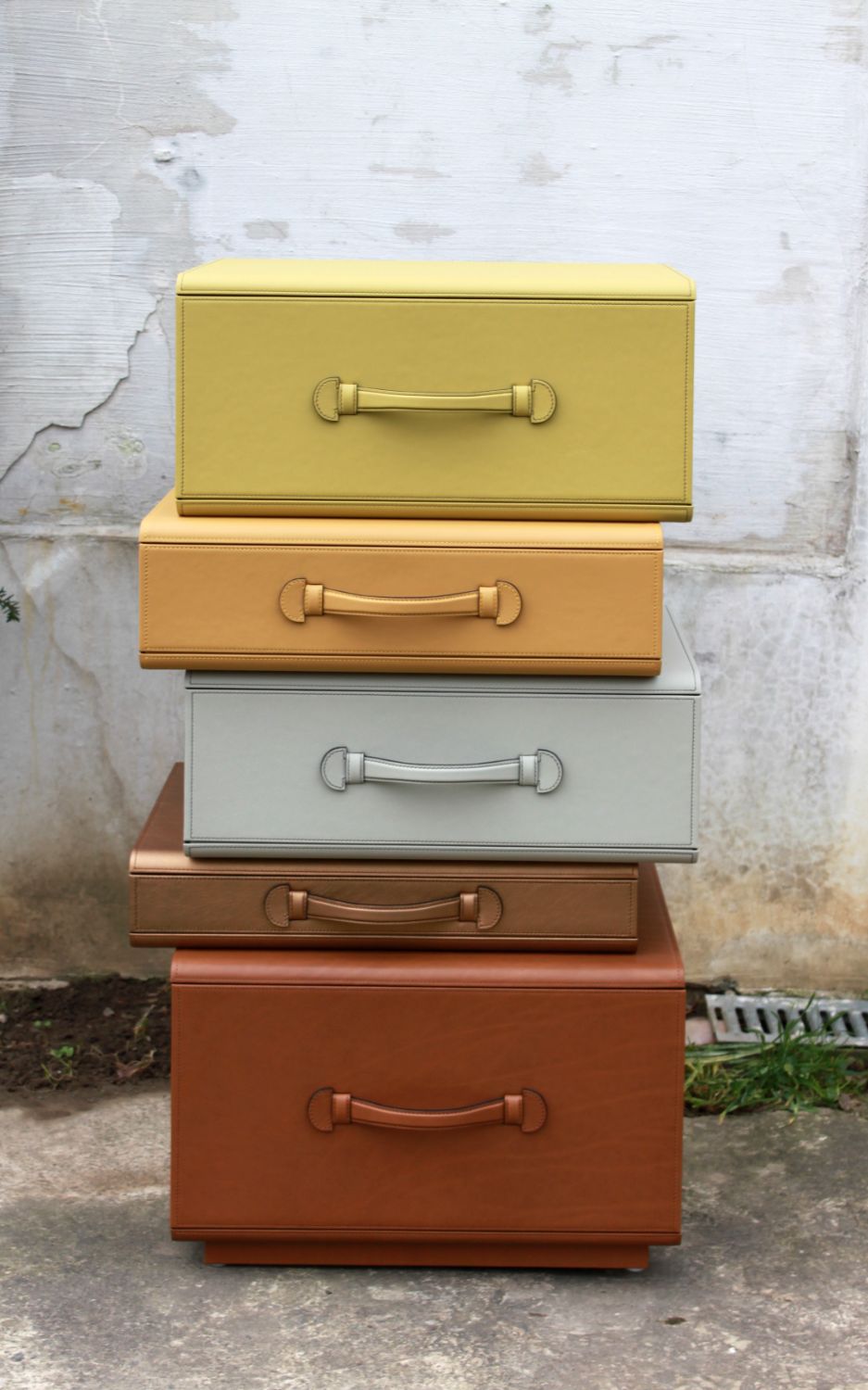 Small Pile Of Briefcases