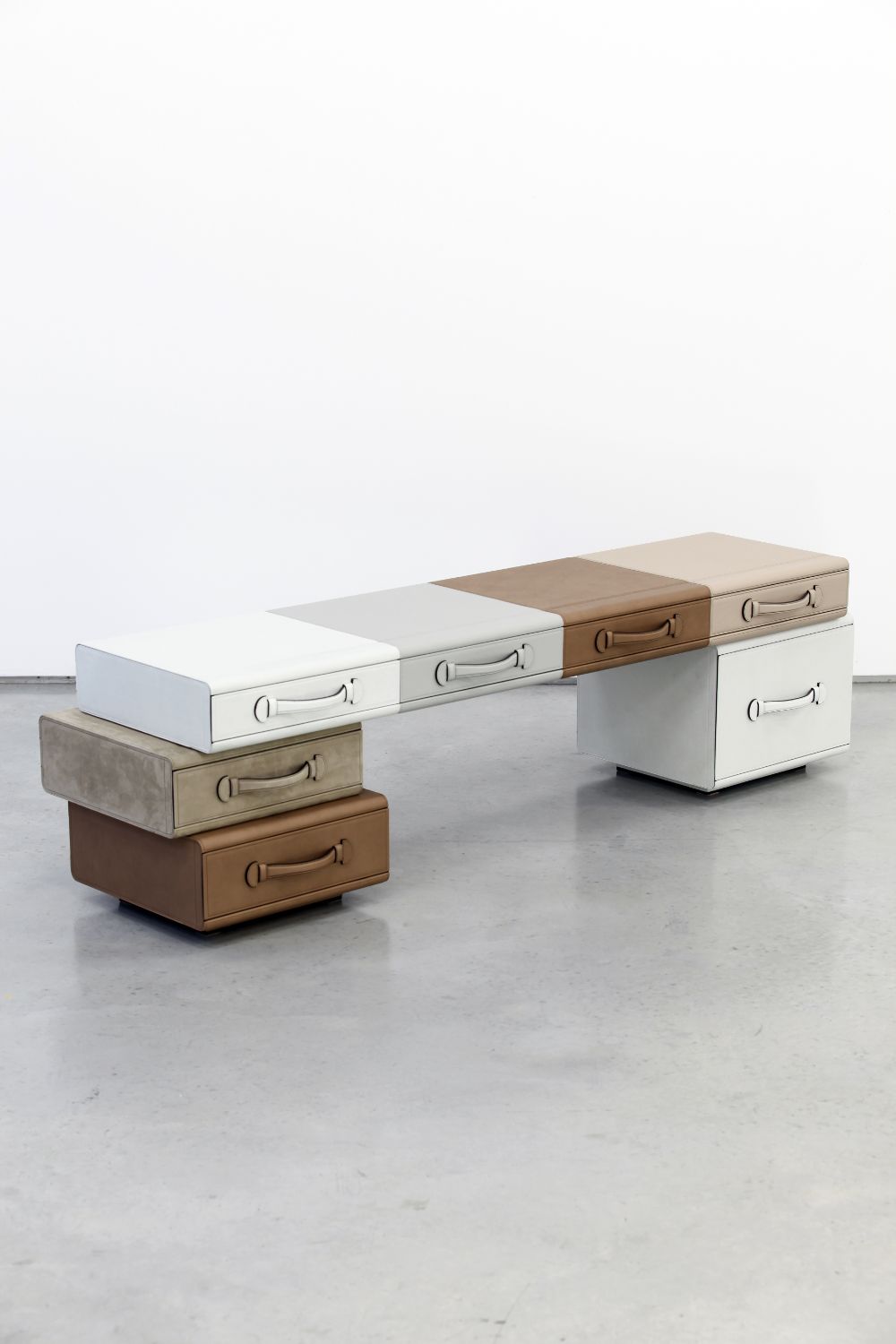 Bench of Briefcases