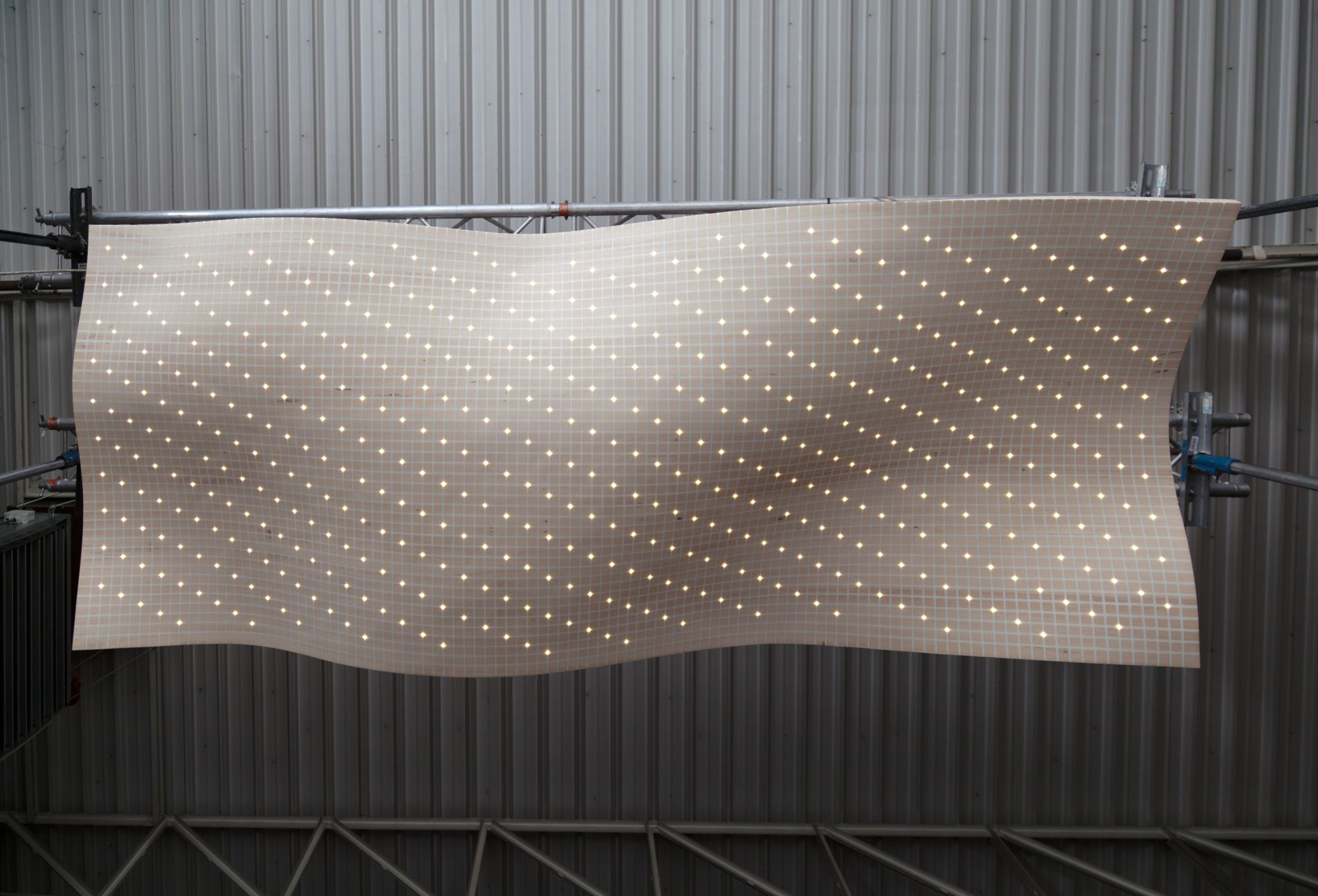 Grid Suspension Light