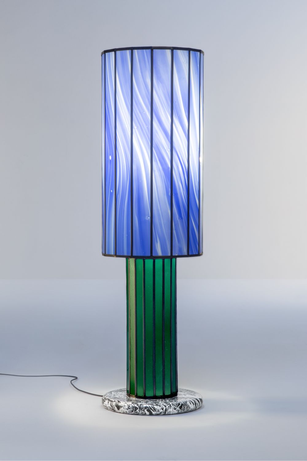 Stained Glass Floor Light