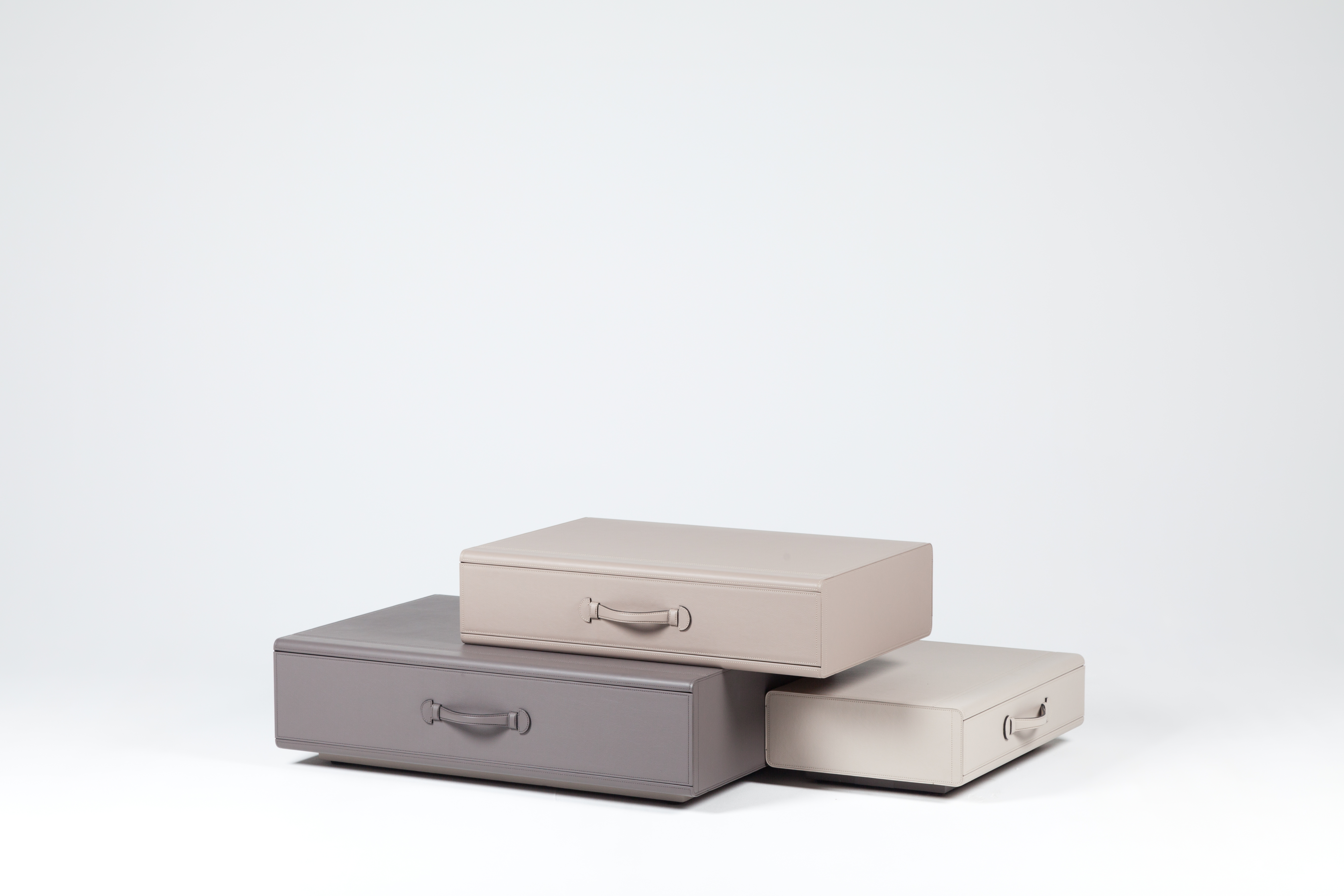 Low Table Of Suitcases