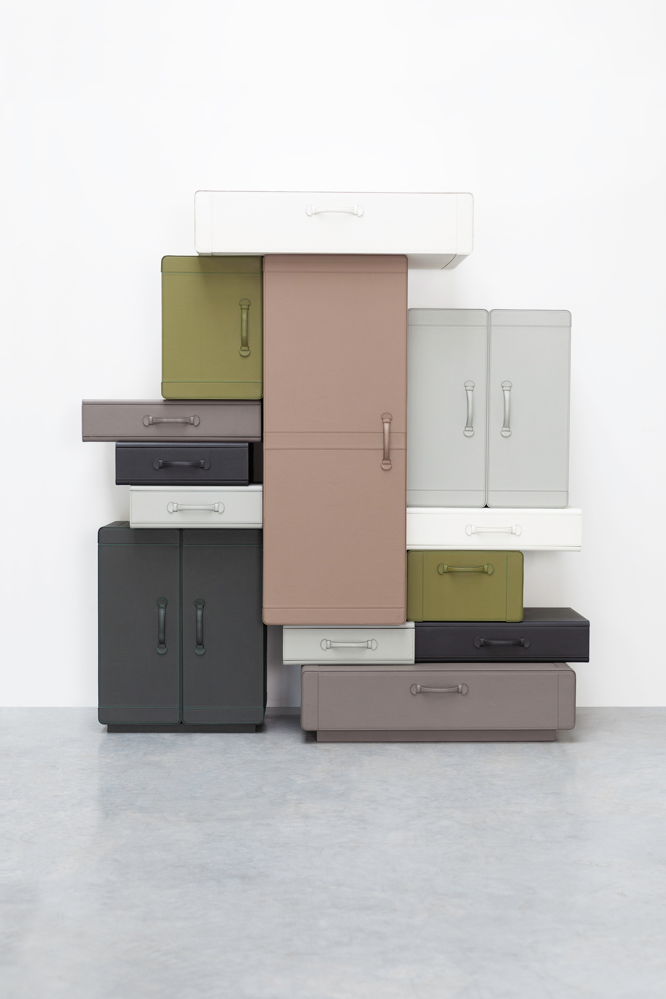 Wall Of Suitcases