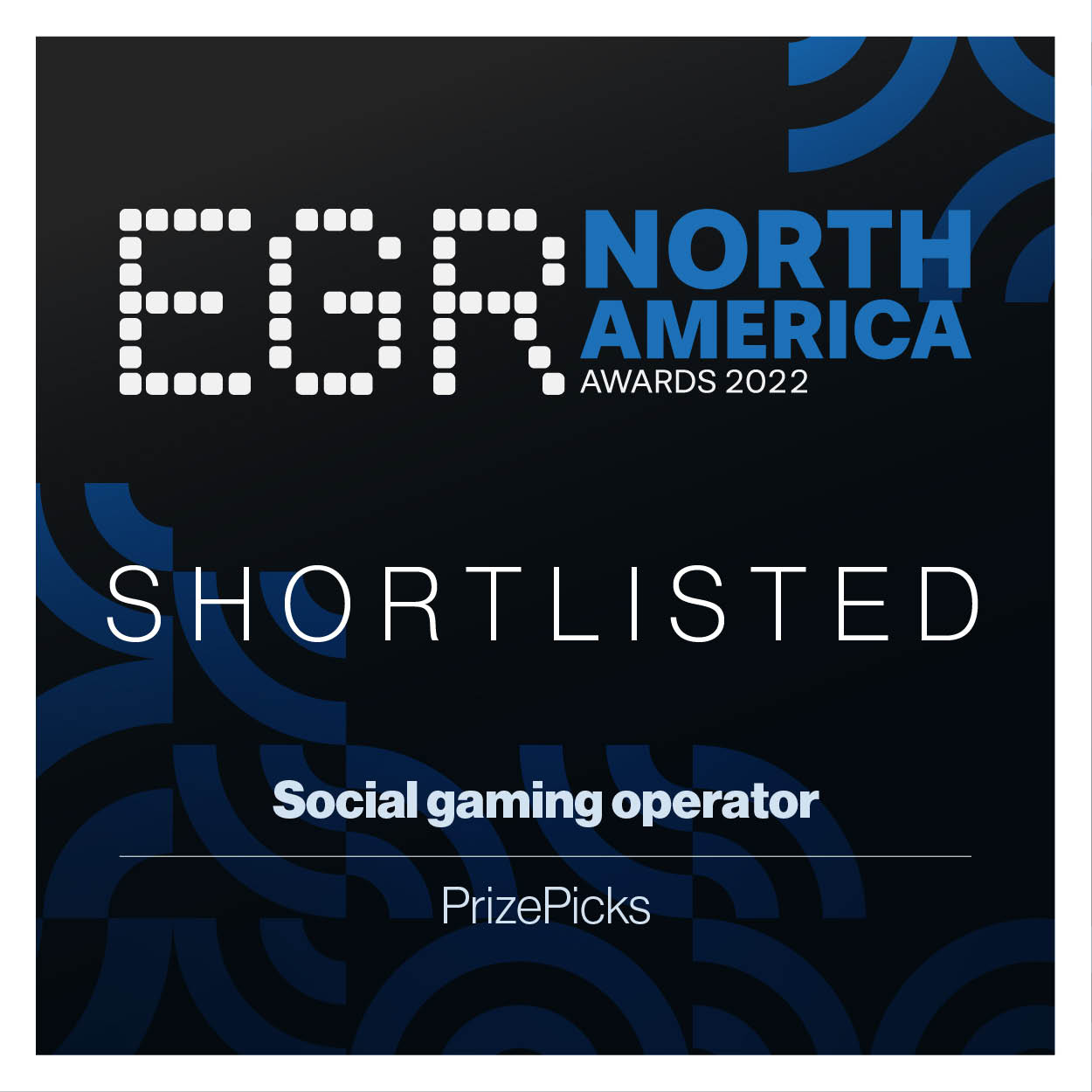 2022 Shortlisted Social Gaming Operator by EGR North America