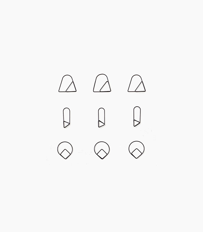 Areaware Paper Clips - Black