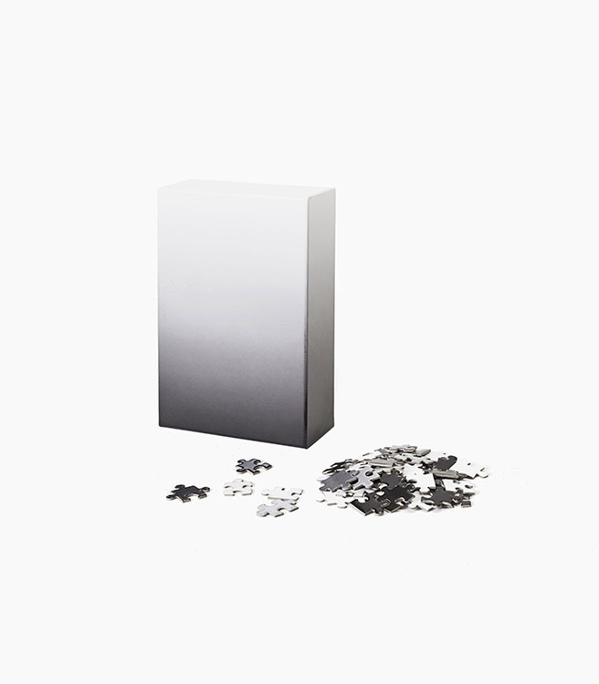 Areaware Gradient Puzzle - Black White