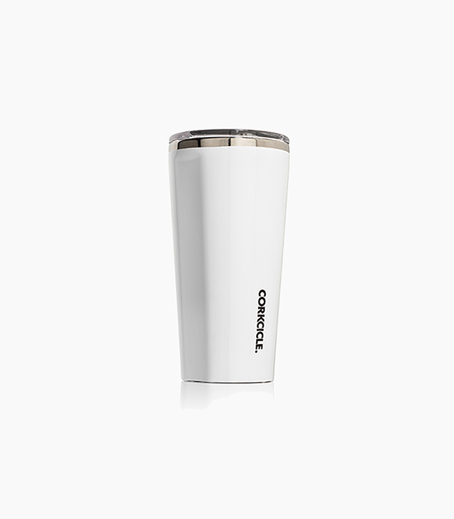 Corkcicle Tumbler 16oz - Gloss White