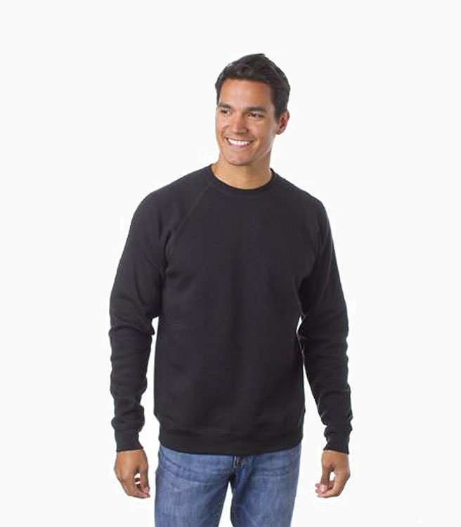 Independent Trading Company Unisex Special Blend Crew - Black