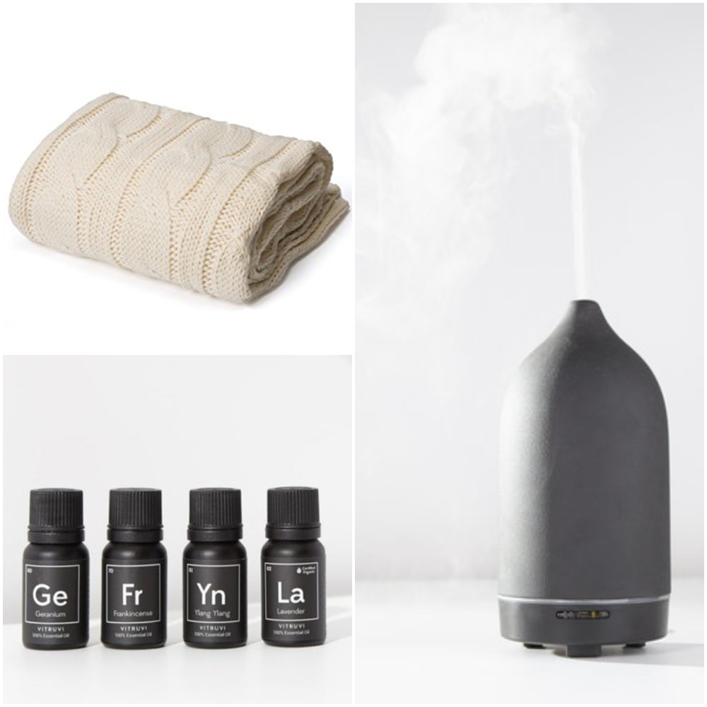 Vitruvi Diffuser - Essential Oils - Battio Blanket