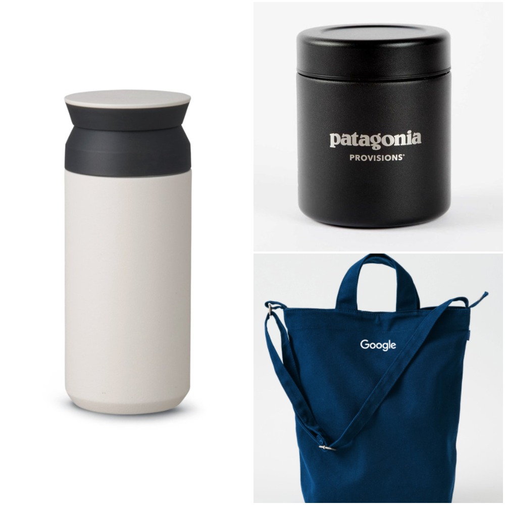 Baggu Duck Bag - Kinto Travel Tumbler - Miir 16oz canister