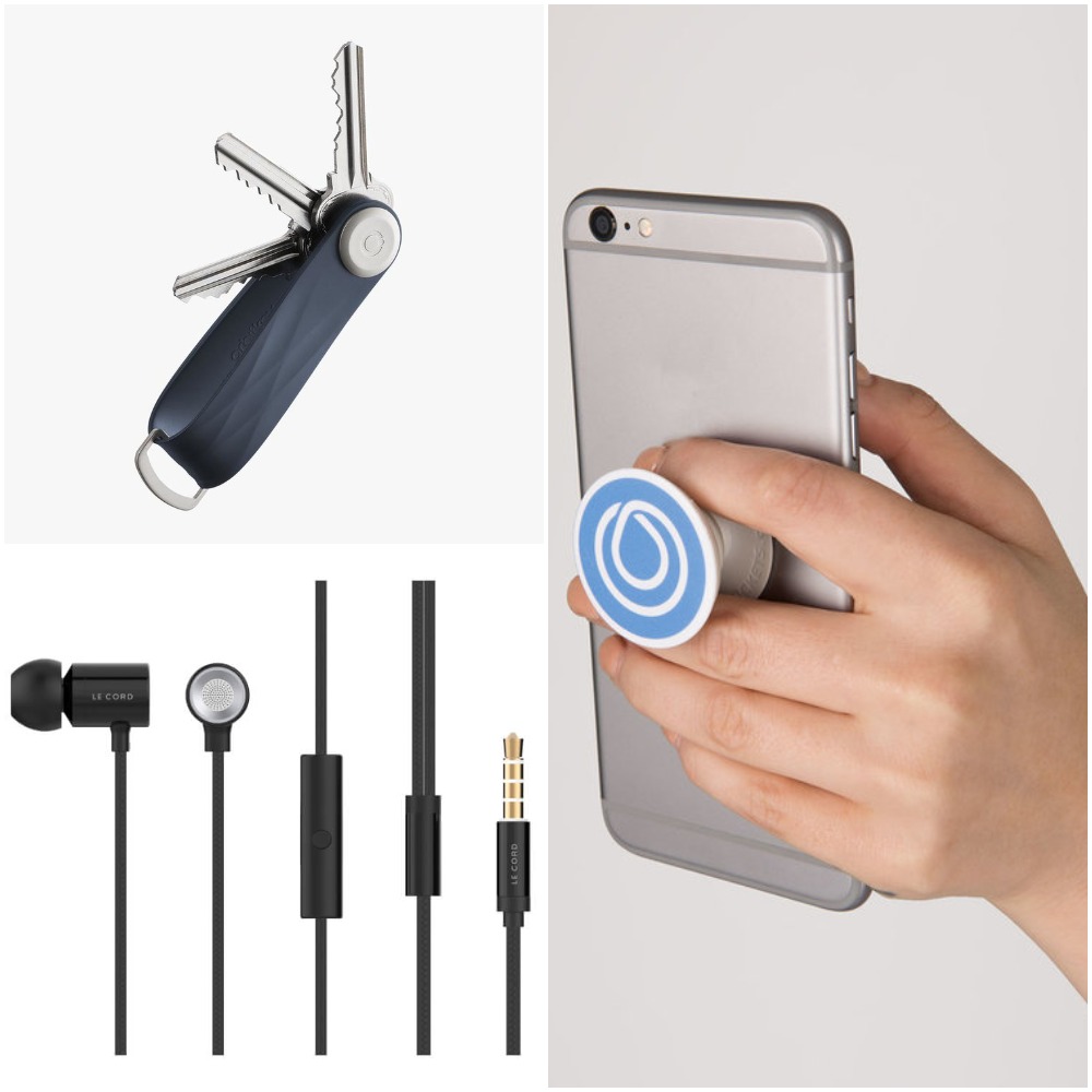 custom Pop Socket - OrbitKey Key Organizer - Le Cord earphones