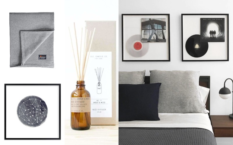 PF Reed Diffuser, Custom Frame 8x8, Custom Jersey Blanket with Tag
