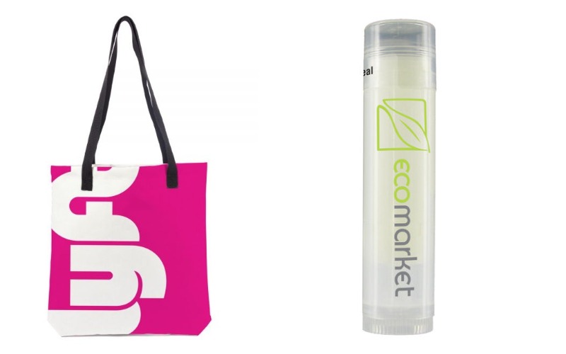 Custom Lip Balm - custom tote bag