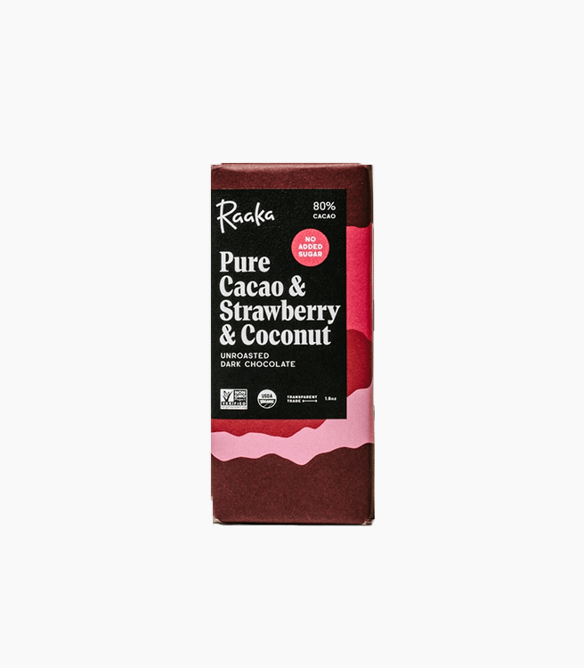 Raaka Pure Cacao & Strawberry & Coconut