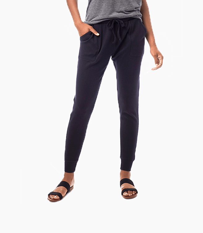 Alternative Apparel Cotton Modal Interlock Jogger Pants