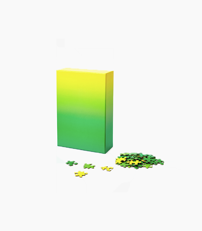 Areaware Gradient Puzzle Original - Yellow/Green