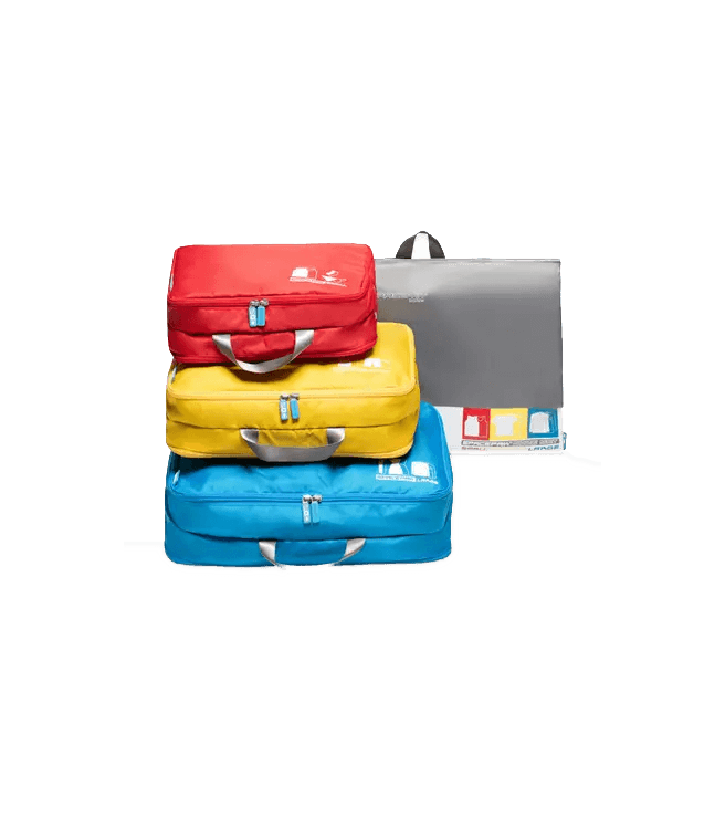 Flight 001 Spacepak Set Sizes