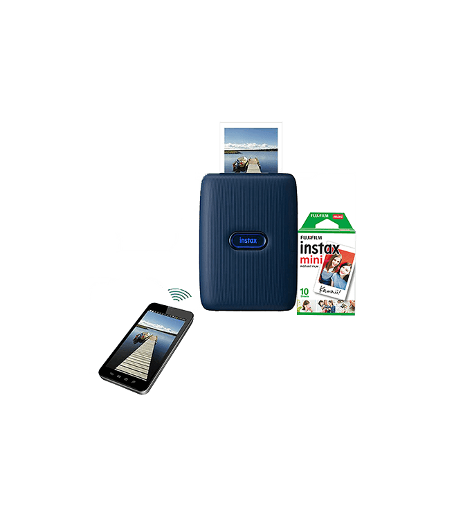 Fujifilm Instax Mini Link Smartphone Printer Dark Denim