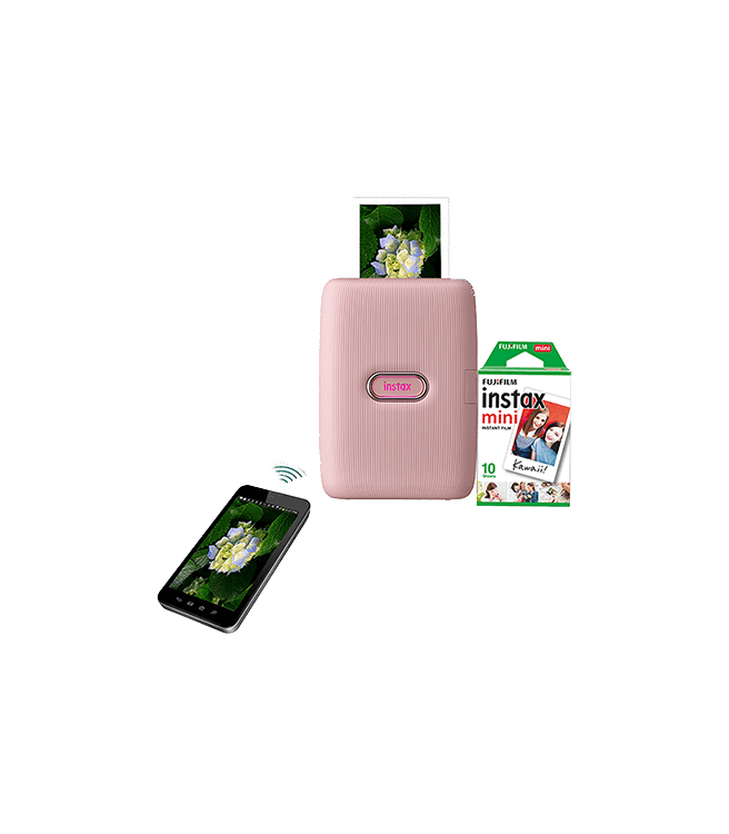 Fujifilm Instax Mini Link Smartphone Printer Dusky Pink