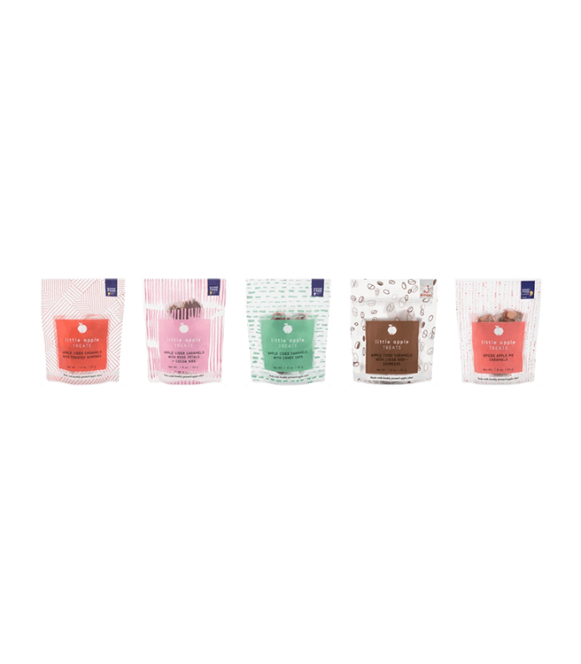 Little Apple Treats Apple Cider Caramels Treat Pack Sampler