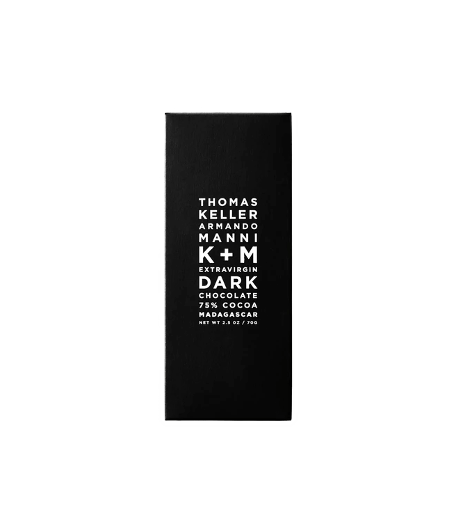 K+M Chocolate 75% Dark Chocolate Madagascar