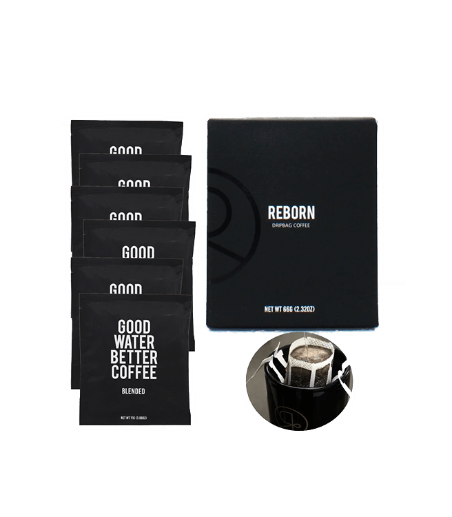 Reborn Coffee Single Serve Pour Over Drip Bag Coffee - Valencia Blend
