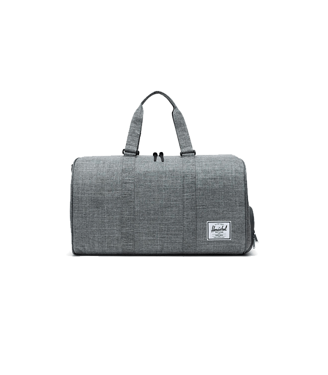 Herschel Novel Duffle Raven Crosshatch