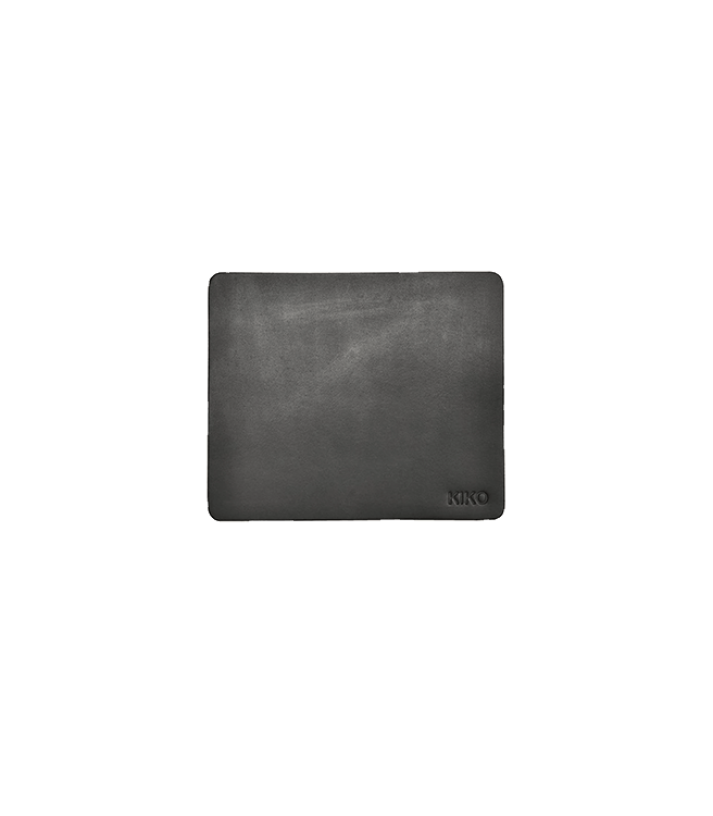 Kiko Leather Leather Mouse Pad - Black