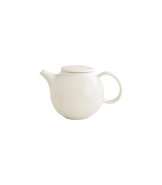 Kinto PEBBLE Teapot 18oz - White