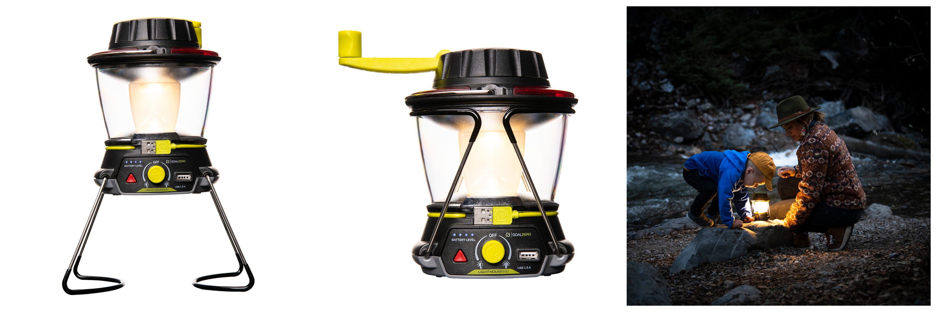 Goal Zero Lighthouse 600 Lantern and Portable USB Hub
