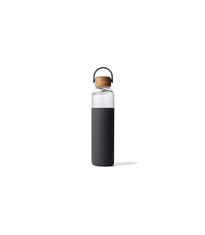 SOMA Glass Water Bottle 25oz - Gray