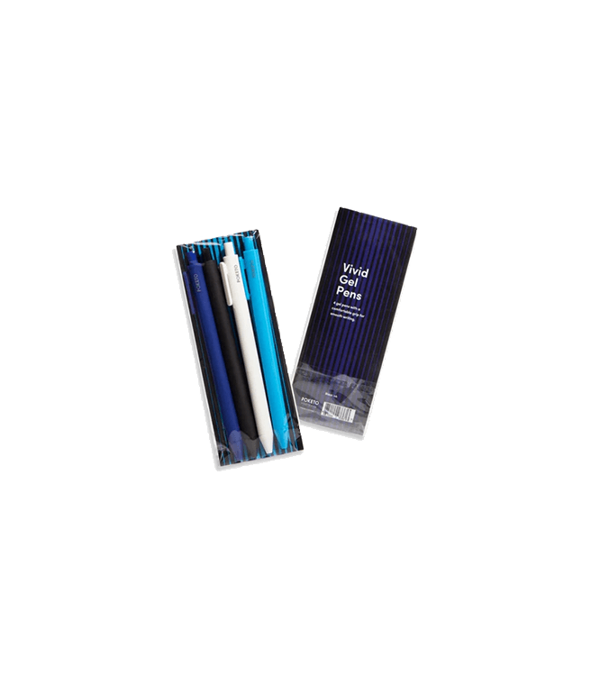 Poketo Vivid Gel Pen Set in Cool