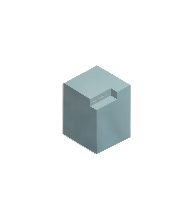 Poketo Isometric Notebook in Concrete