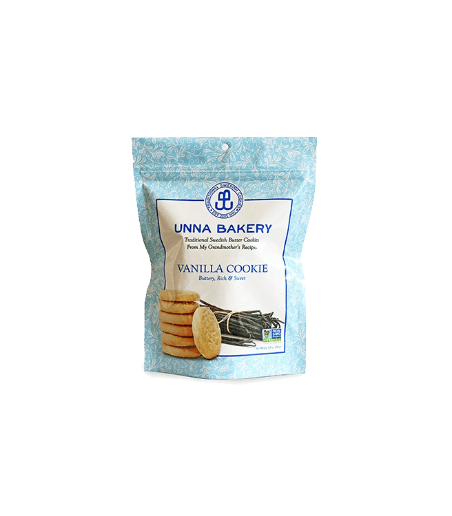 Unna Bakery Vanilla Sugar Cookie Bag 5.5oz