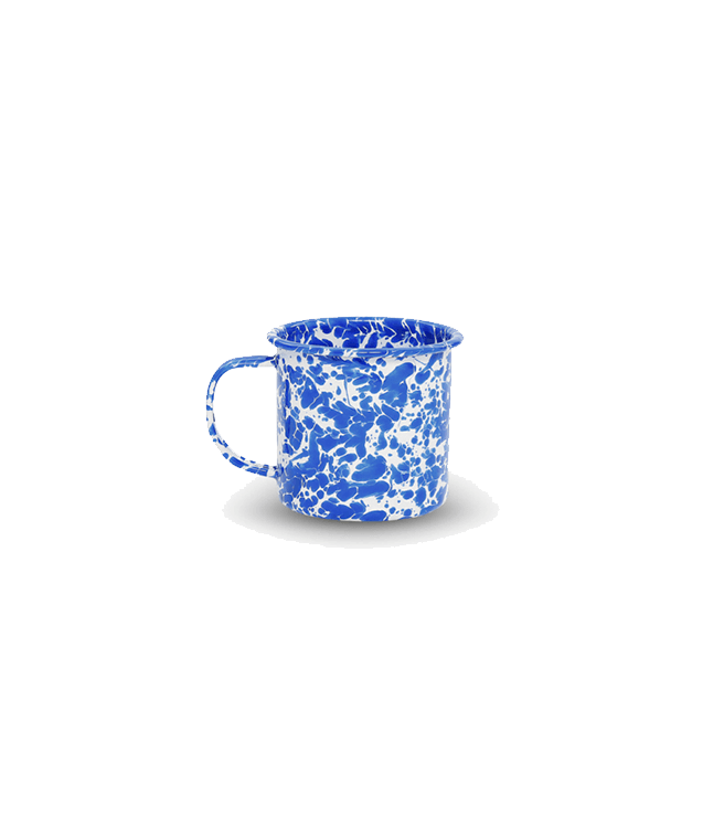 Crow Canyon Home Splatter 12 oz Mug - Blue Splatter