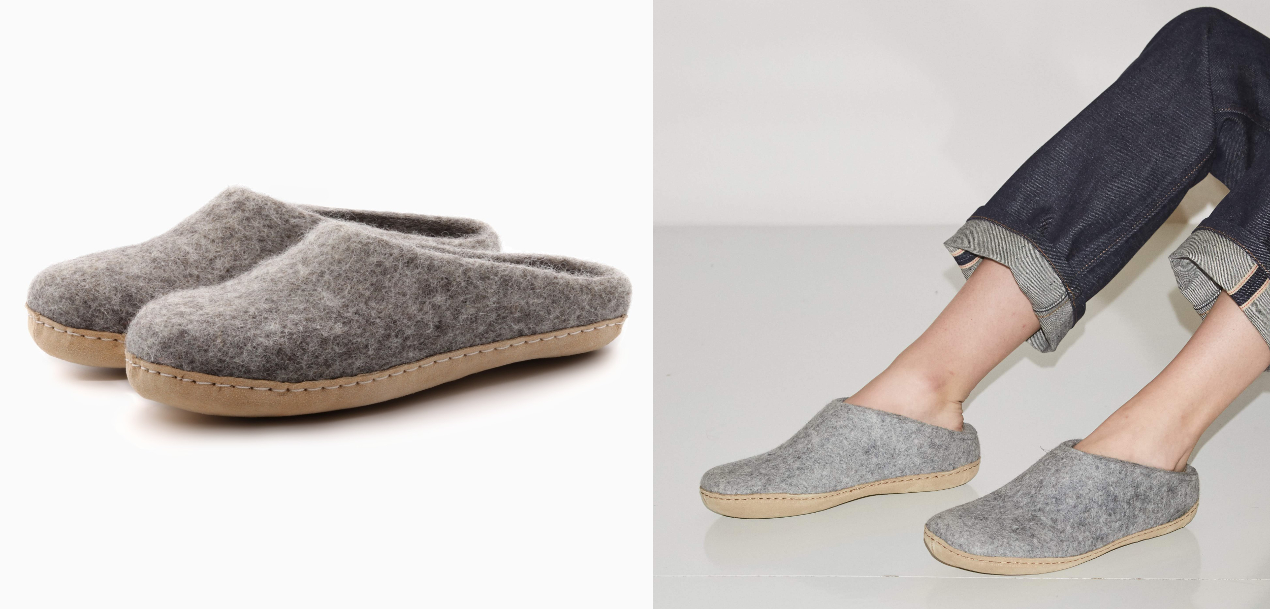 Wool House Slippers