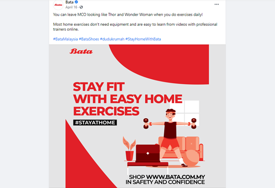 Bata Social Media Content Post 2020