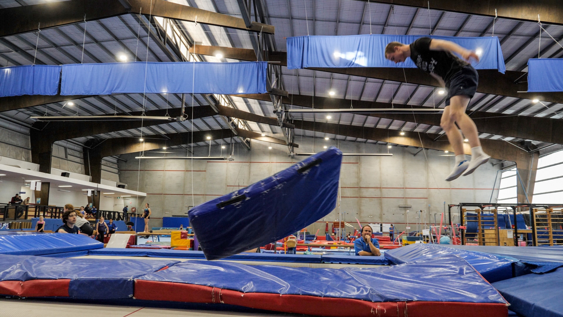 New Heights Tassie's Trampoline Athletes The Training Diary The