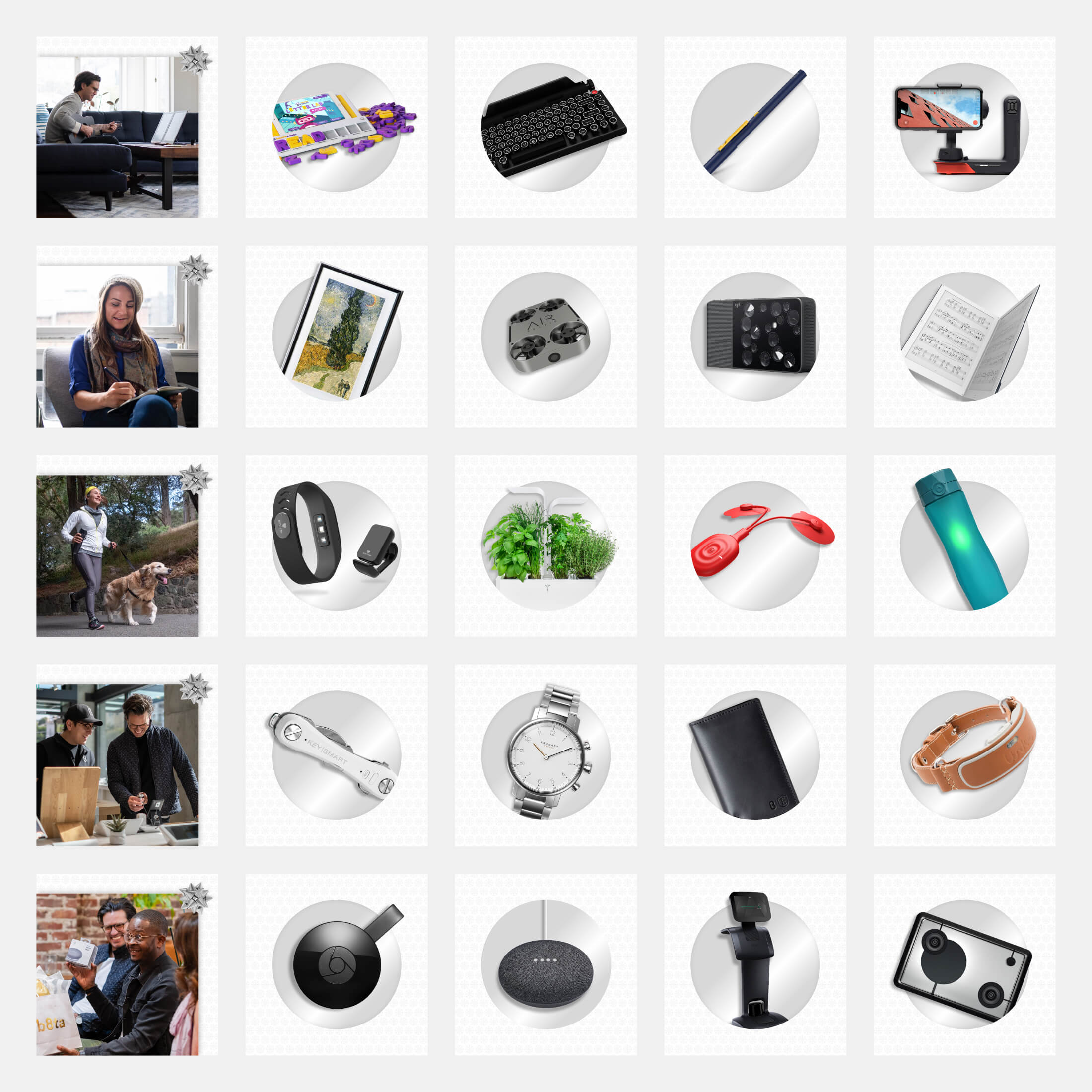 Total compilation of Facebook ad campaign posts.