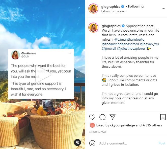 Glo-raphics-travel-influencer-and-educator-tweet-post